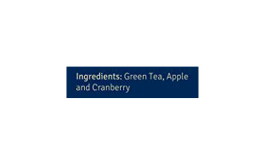 Dancing Leaf Apple Cranberry Green Tea   Tin  50 grams